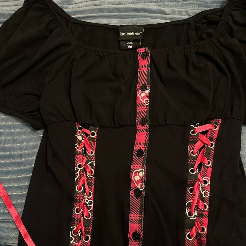 Monster High Draculaura Cosplay Corset Top